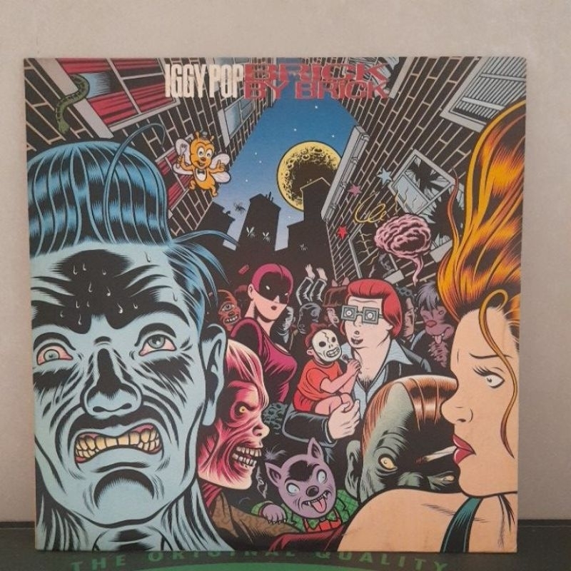 Vinil lp Iggy pop - Brick by brick - Com encarte