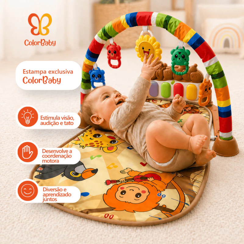 Tapete de Atividades para Bebê ColorBaby Musical — foto 2