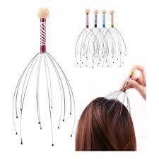 Massageador de Cabeça Manual com 12 Pontas