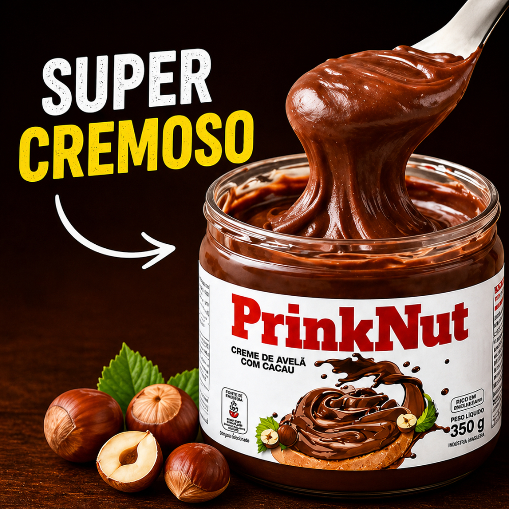 Creme de Avelã 350g | Tipo Nutella | Ideal para Doces, Recheio |
