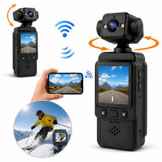 Camera de Ação Wi-Fi 1080p Esportiva Gravador Portatil
