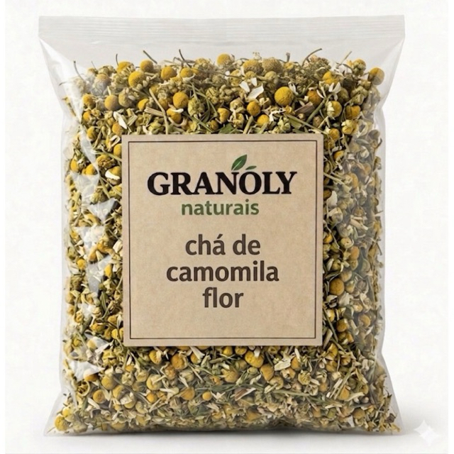 Chá de Camomila em Flor 🌼a Granel 100% Natural 500g