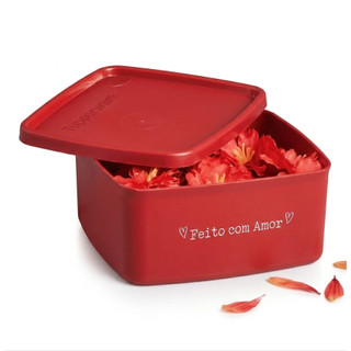 Tupperware Jeitosinho 400ml Feito com Amor/ Jeitosinho Recheado de Carinho