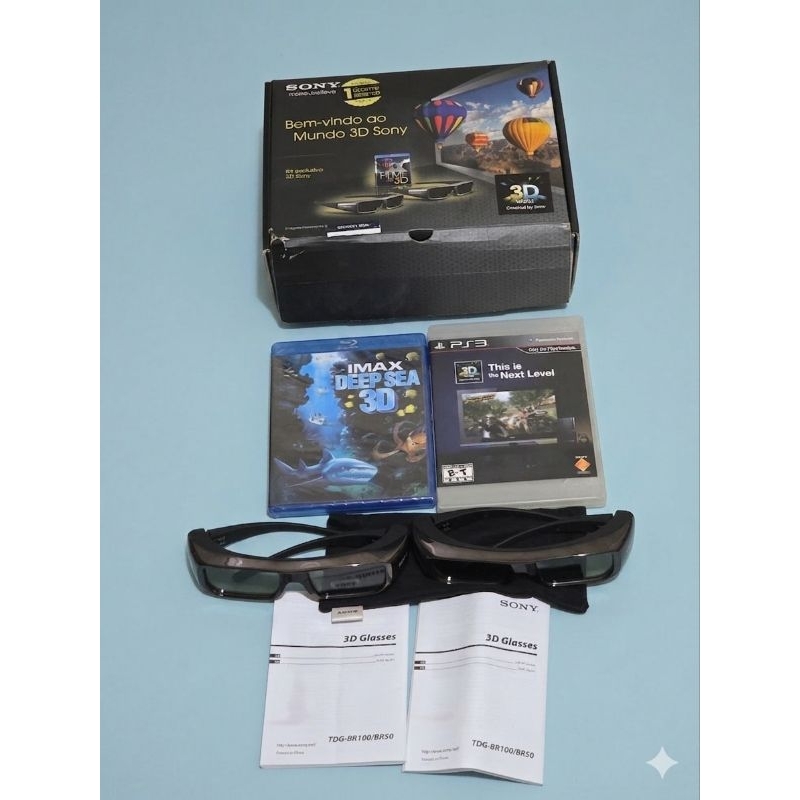 Kit Óculos 3D Sony PlayStation 3