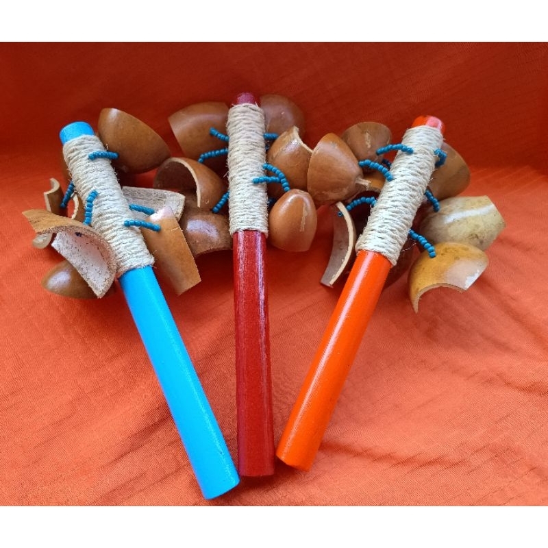 Chocalho Casca Cabaça Contação Historia Musicalização Infantil Musicoterapia Terapia Som Natureza