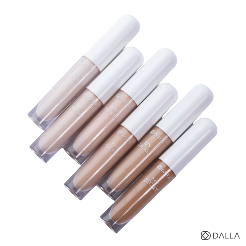 Dalla My Secret Skin Corretivo e Base Matte Acabamento Uniforme Natural Alta Cobertura
