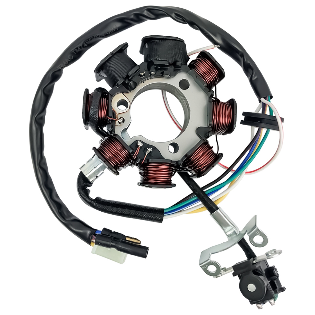 Estator Gerador CRF 230 2007 em diante com Bobina De Pulso.