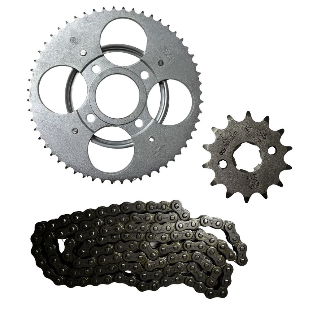 Kit Relação Transmissão Xls 125 Cg Today Titan 125 Até 99