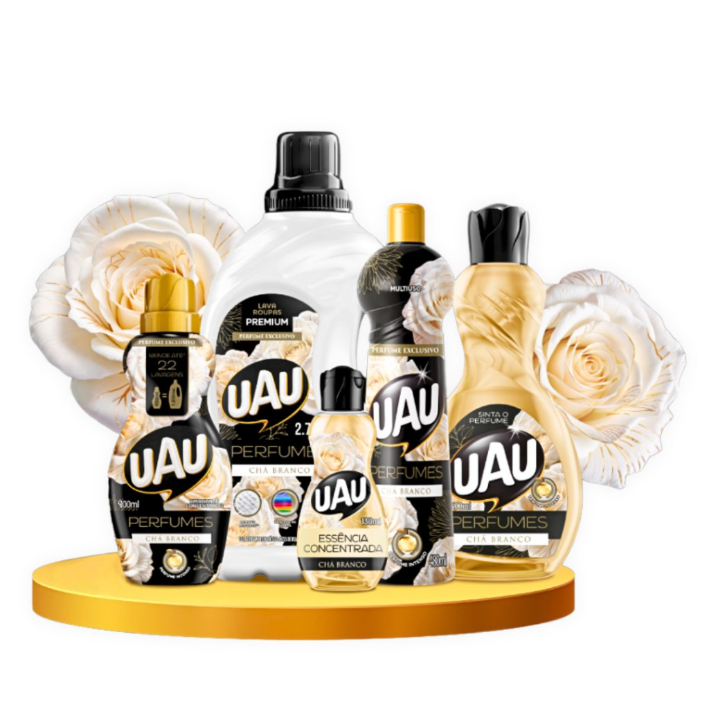 Kit Linha Completa UAU Chá Branco