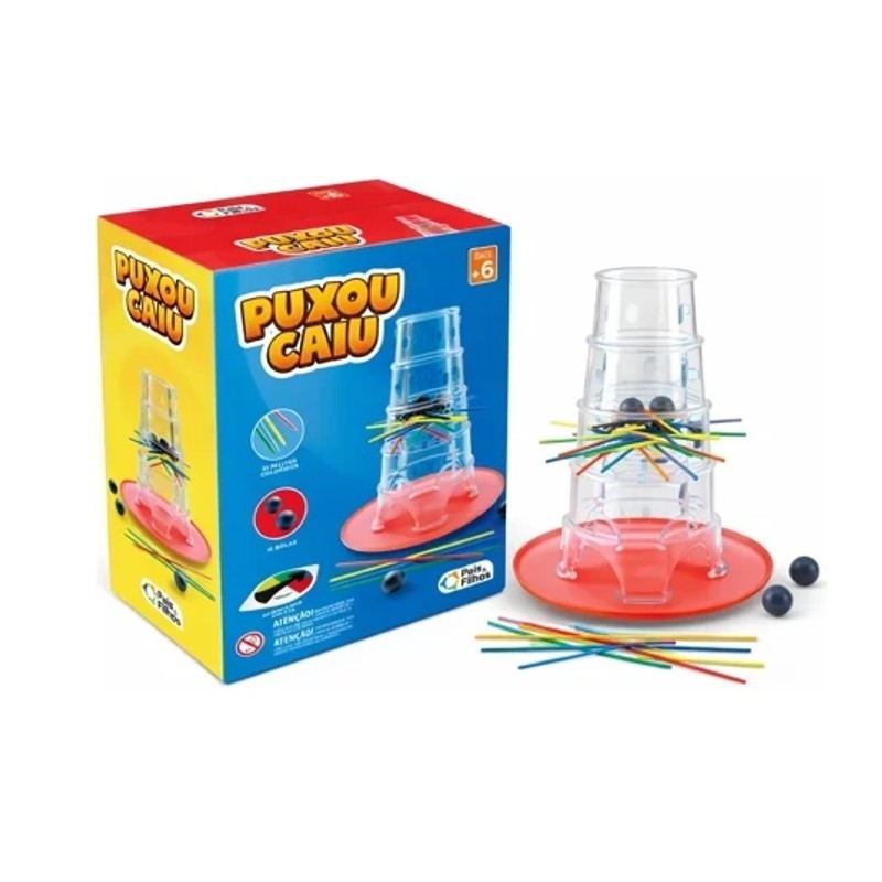 Jogo Puxou Caiu - Pais e Filhos