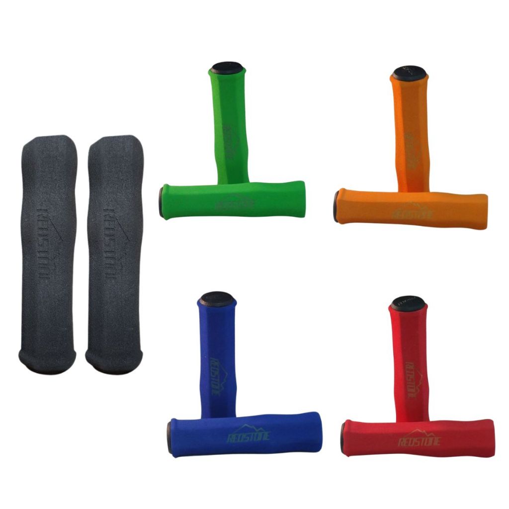Manopla Punho Ciclismo Bike  Mtb Super Macia Redstone Neoprene Nano 130mm C/ Tampa Lateral Várias Cores