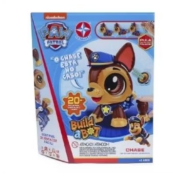 Build A Bot Patrulha Canina - Monte o Robô do Chase ou Skye com Luzes e Sons - Pula ao ouvir palmas