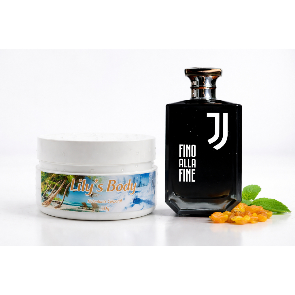 Kit Touti Fino Alla Fine Juventos 100ml e hidratante corporal Lily`s Body 250g