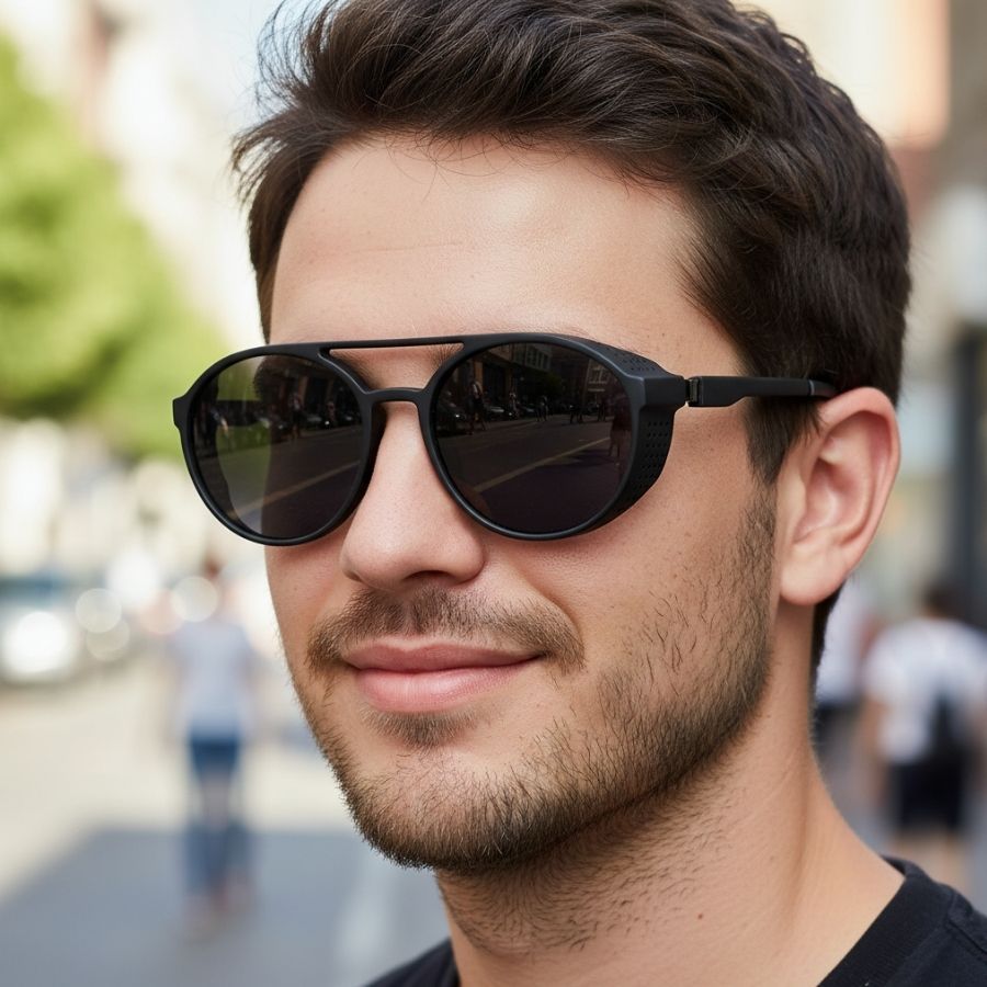 Oculos Top Masculino Lindo de Sol Proteção uv400 Estiloso Resistente