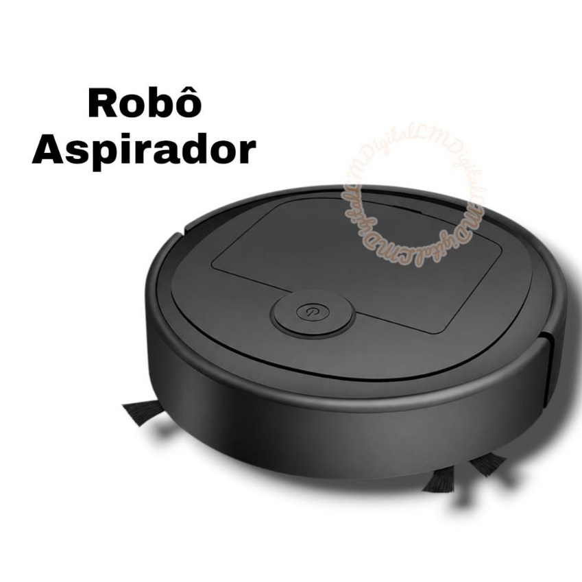 Mini Robô Aspirador De Pó Automático Inteligente Recarregável Compacto Limpeza Automática Casa Novos