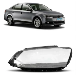 Lente Farol Jetta 2011 2012 2013 2014 2015 2016 2017 2018 Fabricado em Material resistente