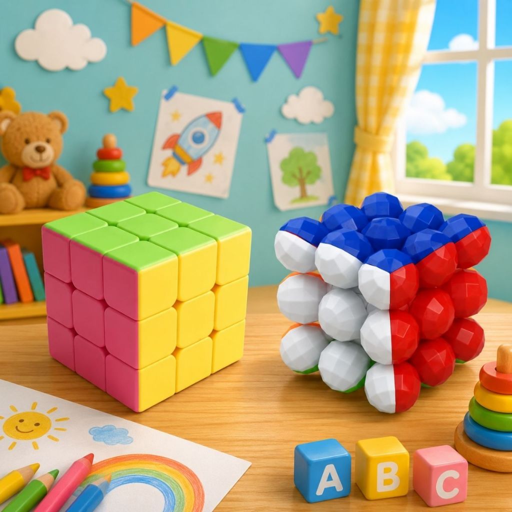 Cubo Mágico Esferas Interativo Antistress Prenda Festa Junina Profissional Magic  3x3x3 Cubos Magic