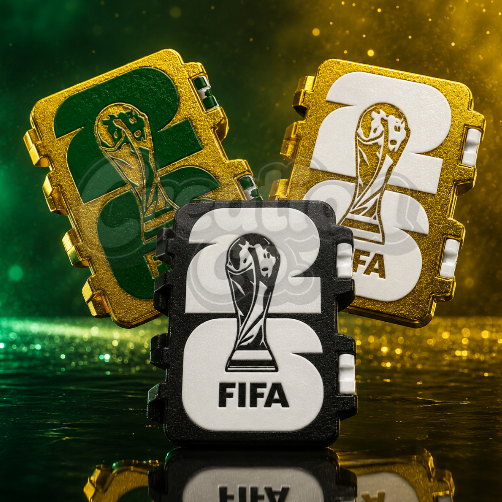 Estojo Porta Figurinha Caixa Organizadora Copa do Mundo 2026 Case Trocas Coleção Album da Copa