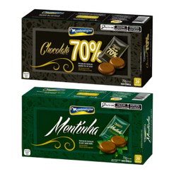 Pastilhas De Chocolate 70g C/20 Unidades Montevérgine