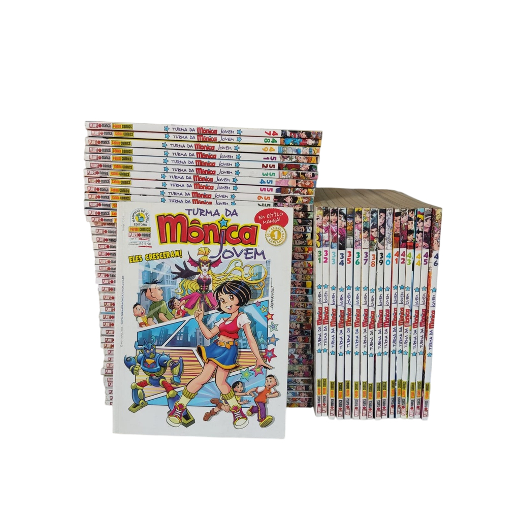 Revistas Turma da Mônica Jovem Gibi Manga Anime ÓTIMO ESTADO