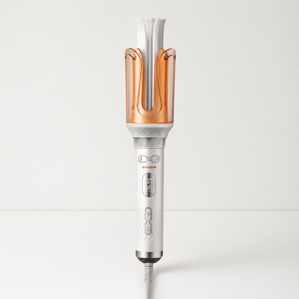 Modelador Automático de Cachos Babyliss Cerâmica Anti Frizz Bivolt Profissional Rotação Automática