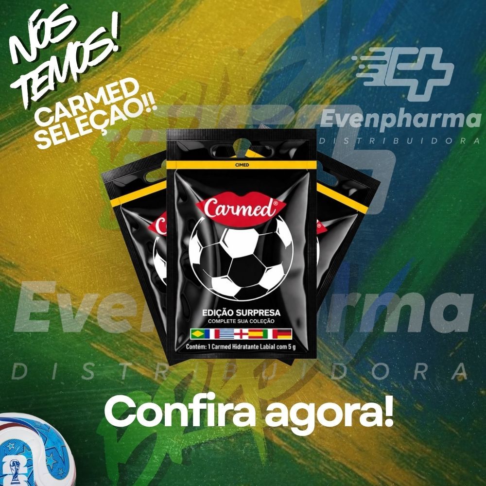 Carmed Copa Seleção Hidratante Labial 10g 5g Diversos Sabores e Edições Originais Cimed