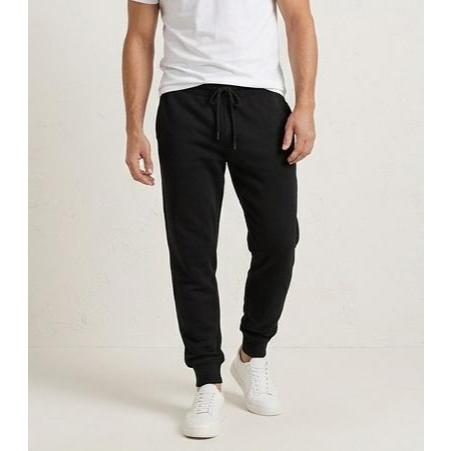 Calça de Moletom Masculina Flanelada confortavel com punho Cordão Ajustável Casual Unissex Academia