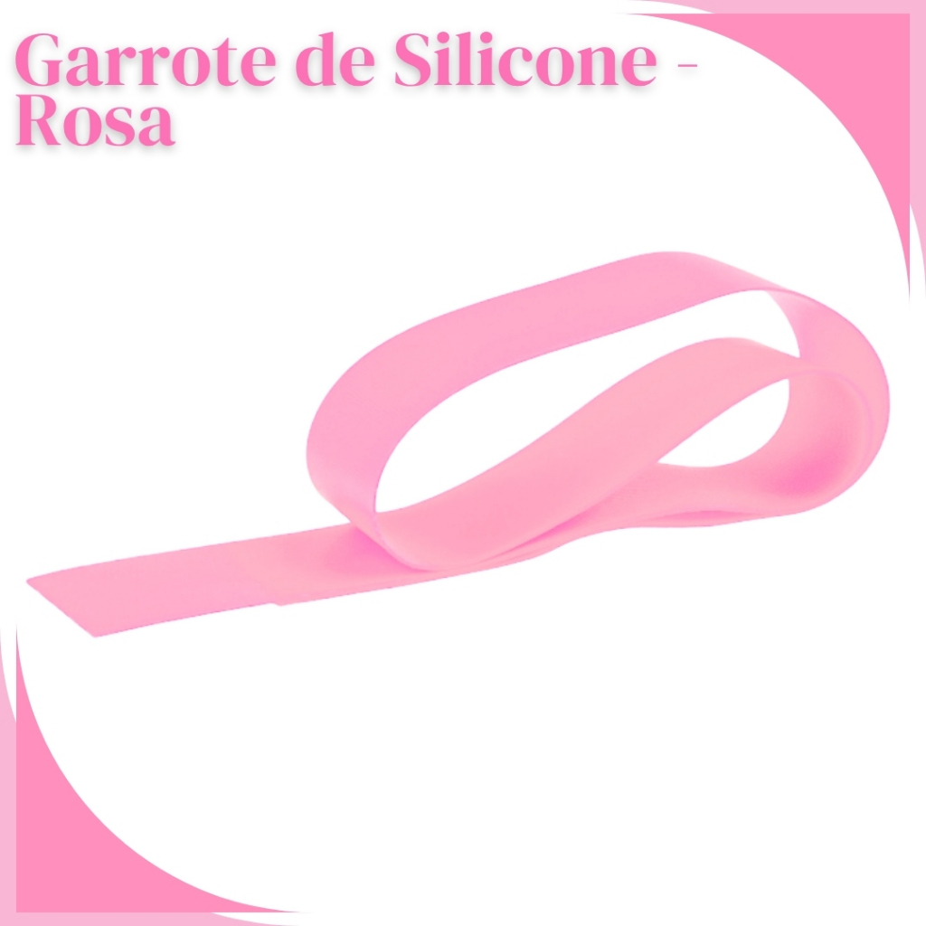 Garrote de Látex/Silicone para Punção - Fácil Higienização/Assepsia - Cores