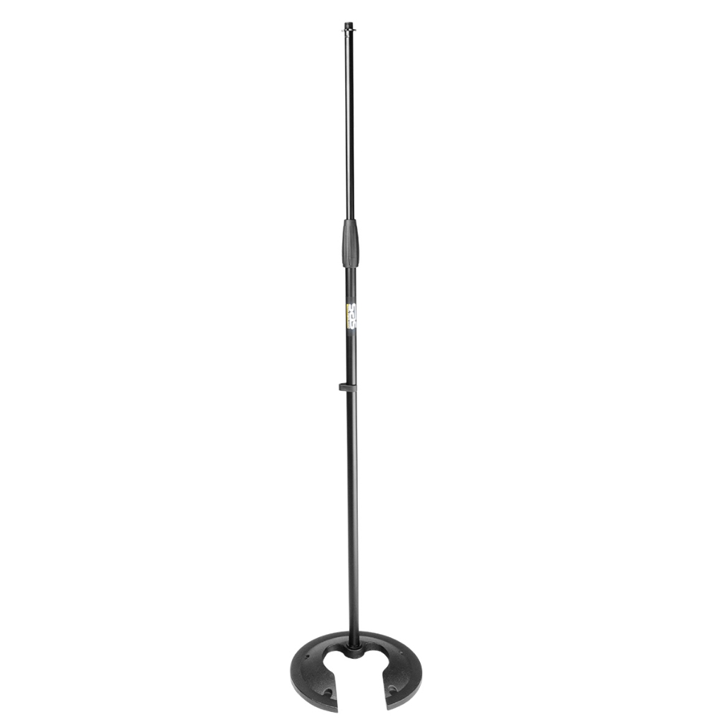 Pedestal Suporte Reto De Microfone Com Base Redonda Para Músicos Santo Angelo