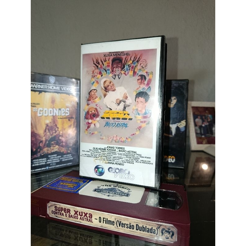 Fita VHS Super Xuxa contra  baixo astral Dublado