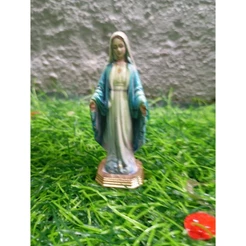 imagem de nossa senhora das Graças de metal pra carro