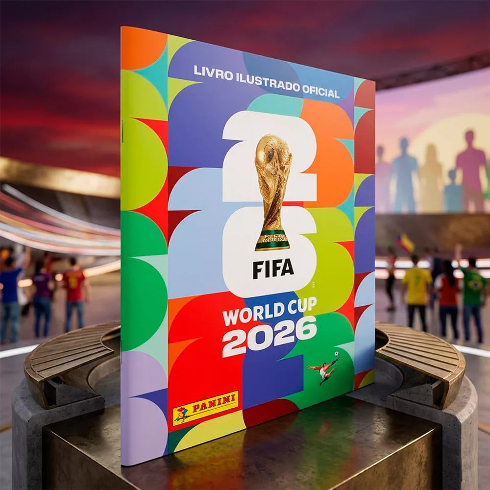 Álbum de Figurinhas Copa do Mundo 2026 FIFA Brochura
