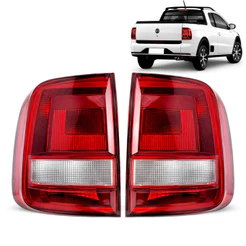Par / Un Lanterna Traseira Saveiro G7 2017 2018 19 A 2023 Bicolor