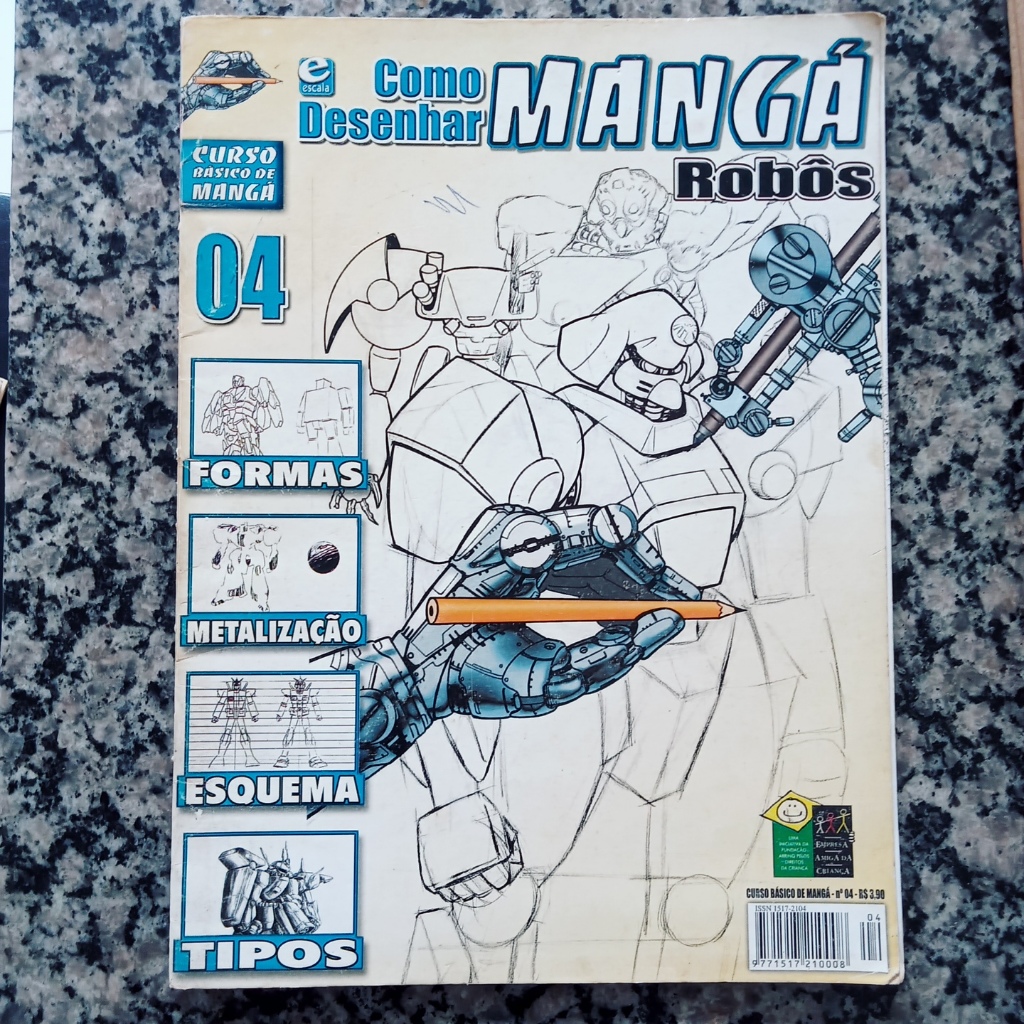 Livro Como Desenhar Mangá Robôs N: 4