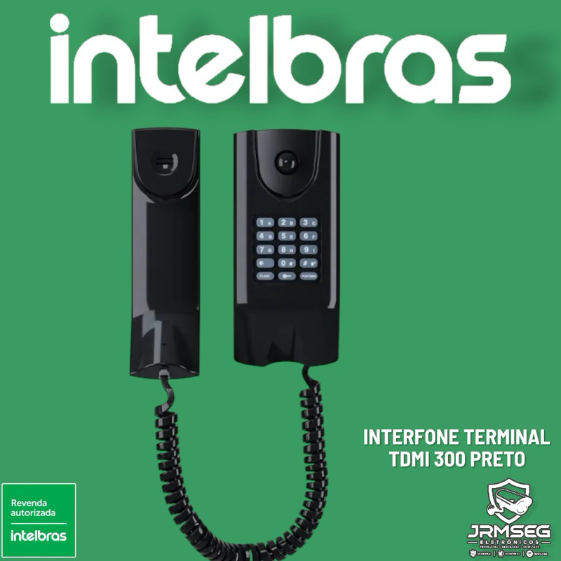 Telefone terminal TDMI 300 interfone para condominio intelbras