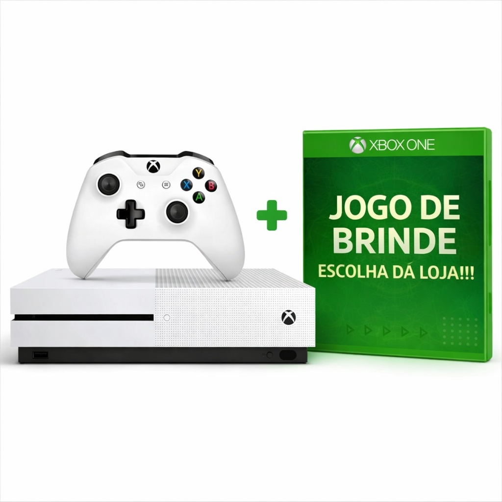 Console Xbox One S 500GB - Usado - (Nota Fiscal e Garantia)