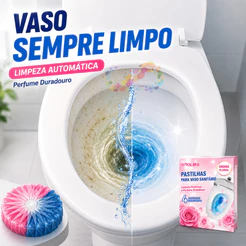 Novidade Kit 4 ou 6 Pastilhas Sanitárias para Caixa Acoplada Limpa Vaso a Cada Descarga Bloco Perfumado