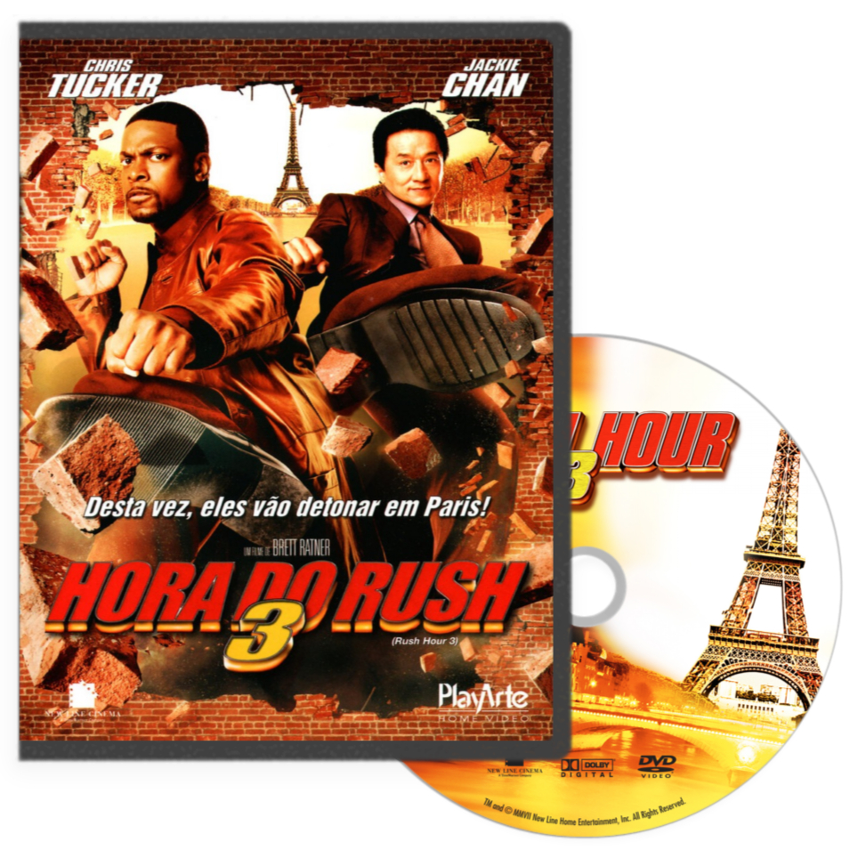 DVD - A Hora do Rush 3 (2007) (Dublado e Legendado)