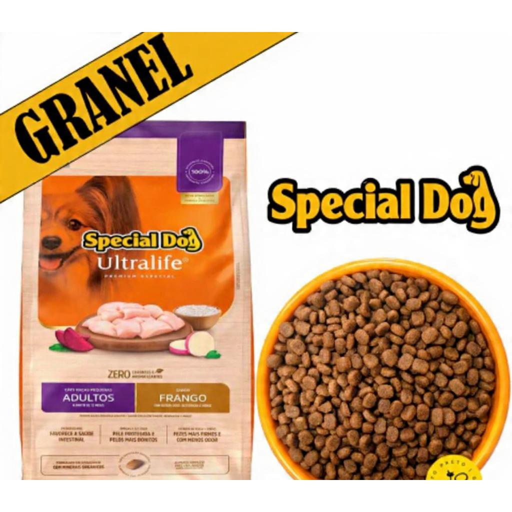 Ração Premium Special Dog Ultralife Frango Porte Pequeno Granel 2kg Cachorro