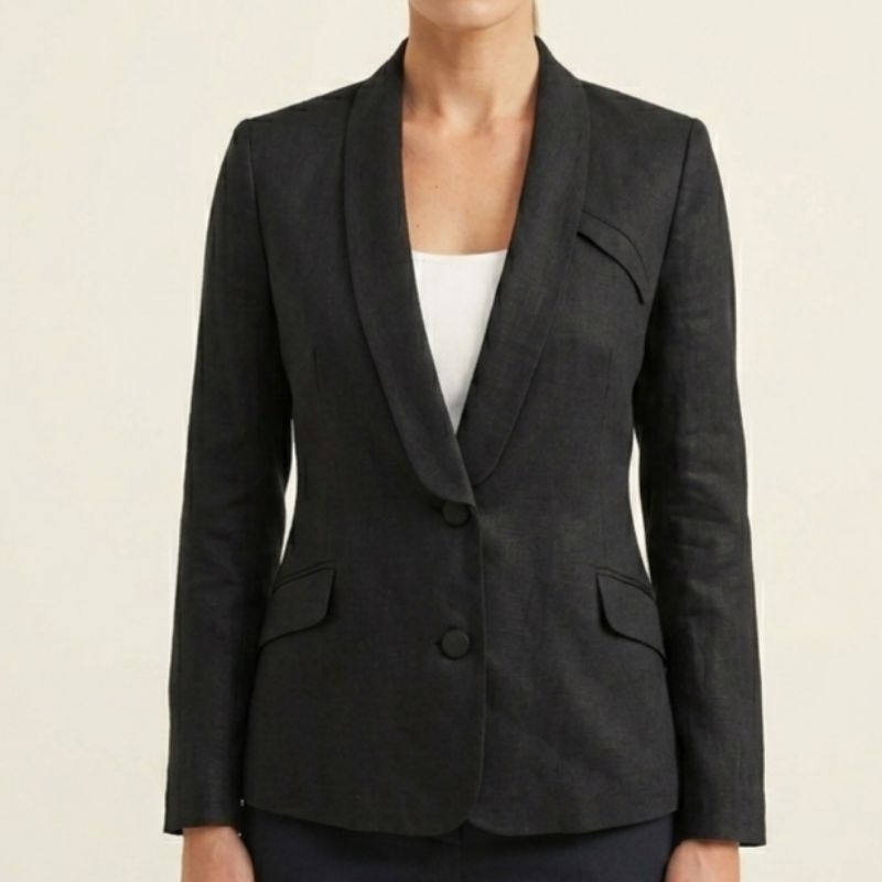 Blazer Feminino Alfaiataria Vintage Preto P | Alfaiataria Antônio Chiatto