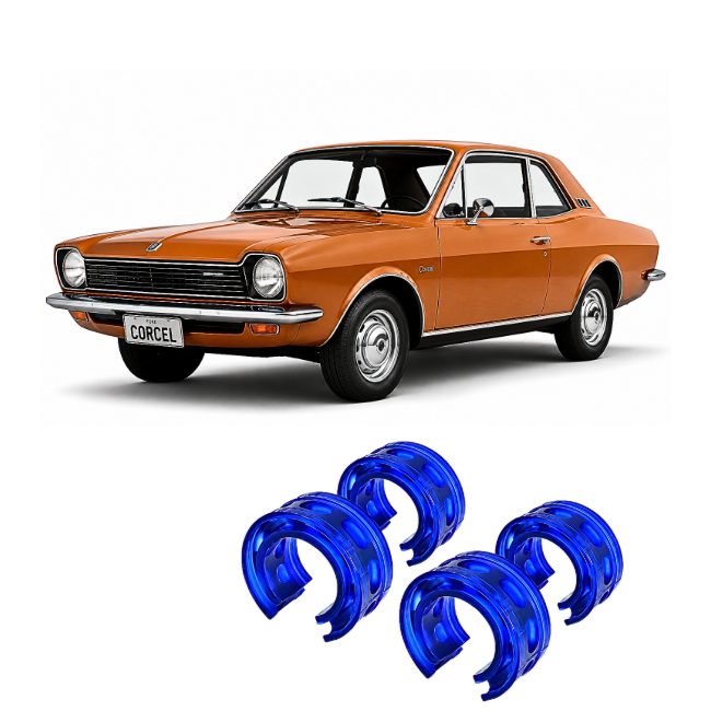 Ford Corcel 1986 Em Diante- Kit Urethane Buffer Blue Rocks