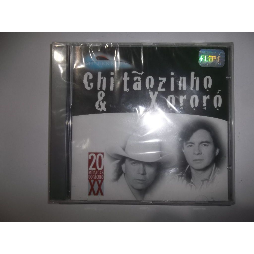 cd millennium chitãozinho e xororó novo lacrado