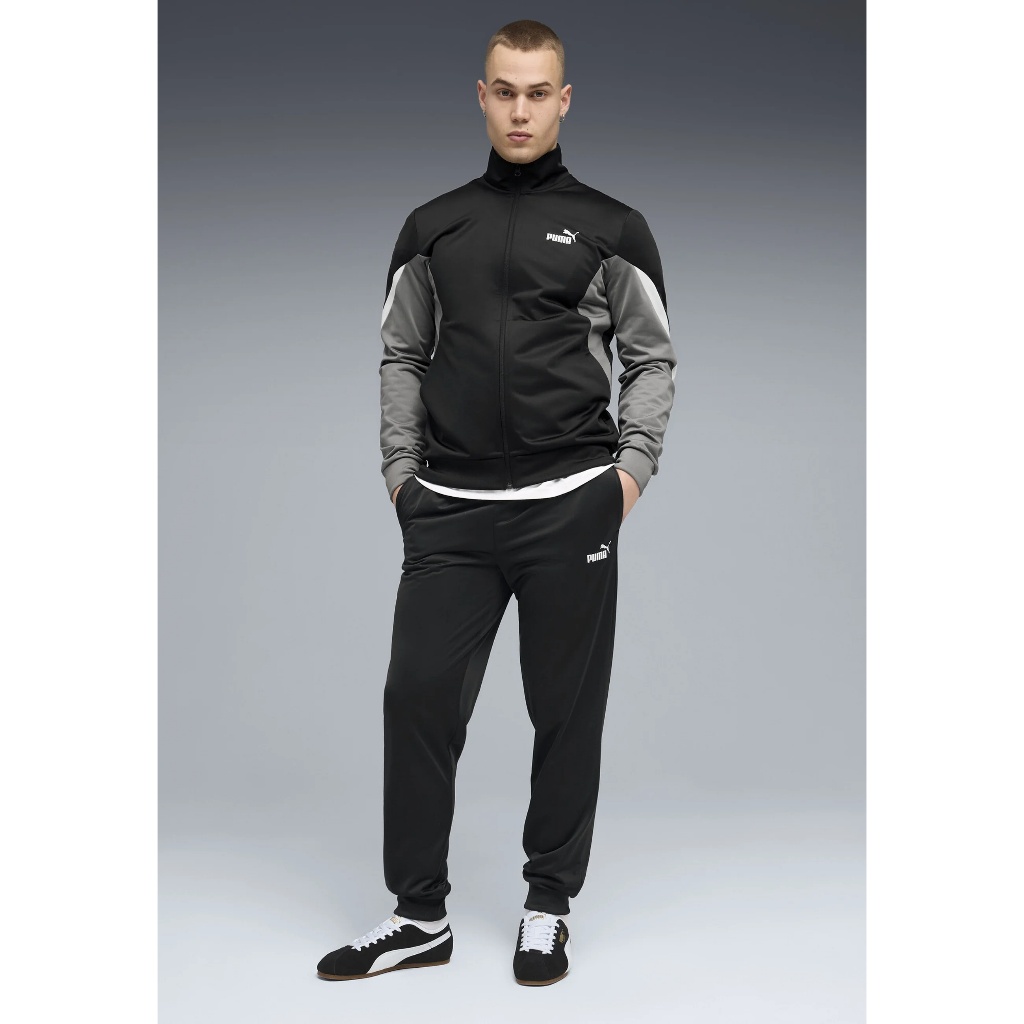 Conjunto Masculino Puma Ess Block Poly Lançamento Original