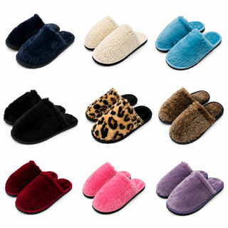 Pantufa Chinelo Pelúcia Sandália de Inverno Tamanho Adulto Unissex Varias Cores
