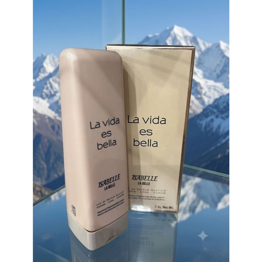 - CREME CORPORAL FEMININO LA VIDA ES BELLA - ISABELLE LA BELLE 200ML -