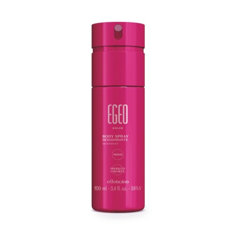 Body Spray Feminino O Boticário 100ml Original Egeo Dolce Lily Blache Floratta Accordes Glamour Secret Black