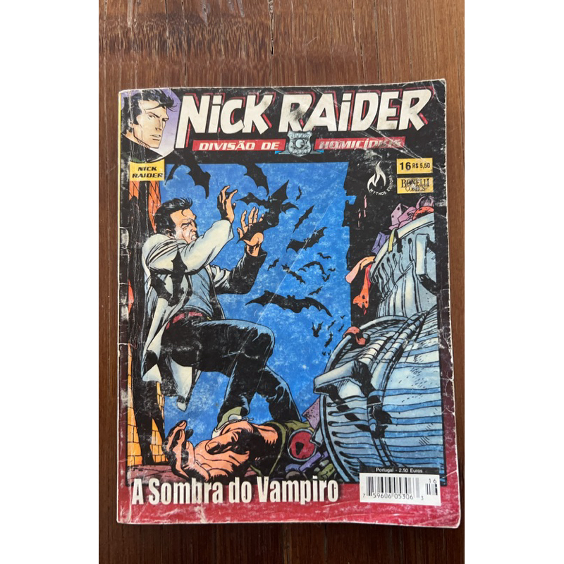 Gibi Nick Raider - A sombra do vampiro