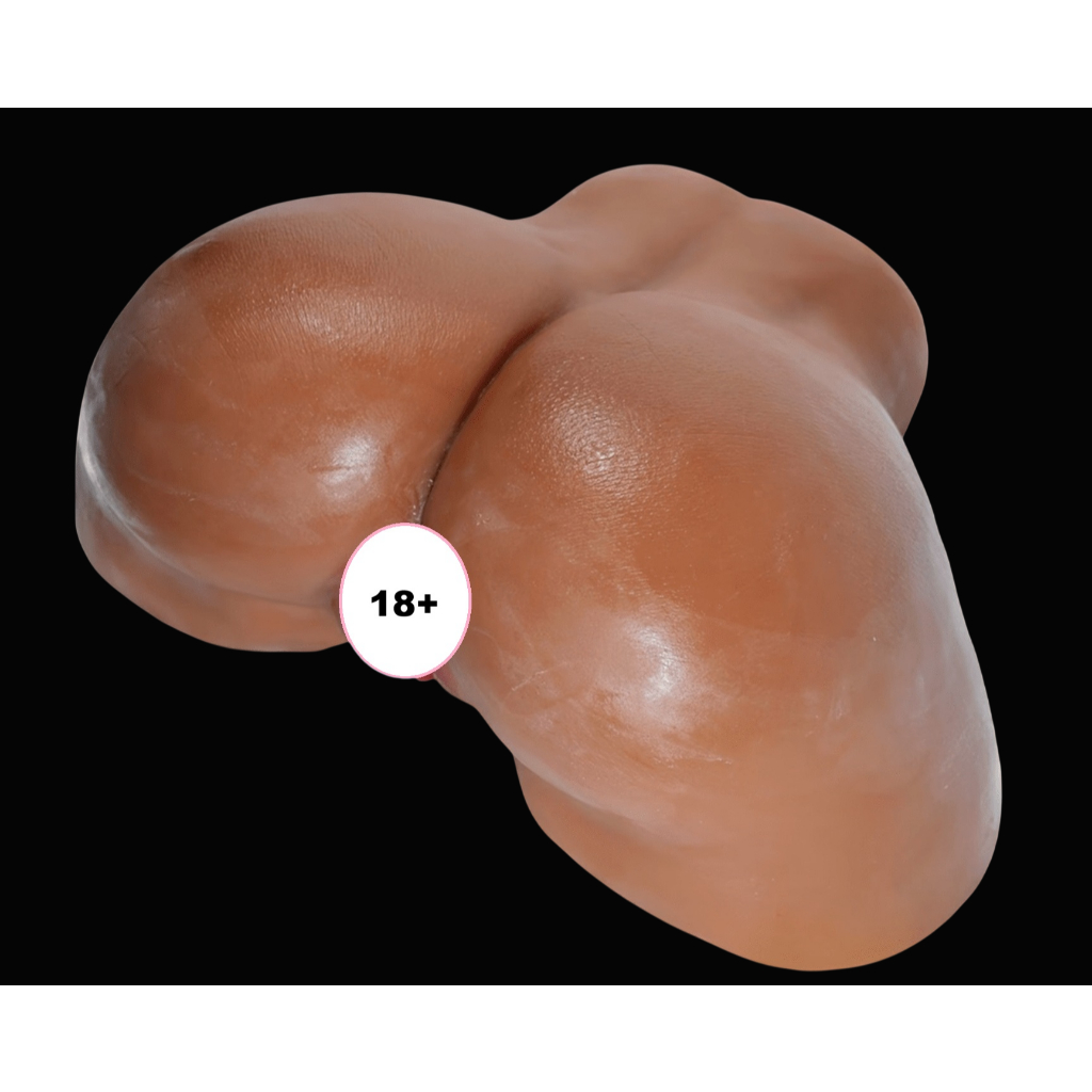 Masturbador Masculino Bunda Gigante Realista Empinada de Mulata Gostosa Tam Grande 9kg Vagina e Ânus em Cyberskin