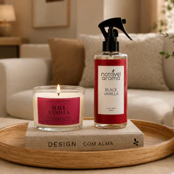 Kit Odorizante Aromatizante de Ambiente Vela e Home Spray - Notável Aroma