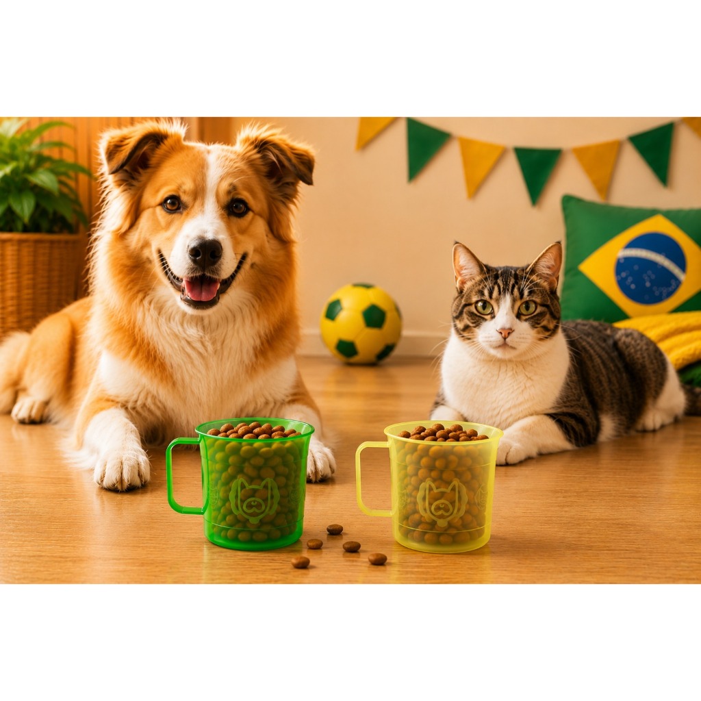 COPA 2026 Caneca Graduada para todos os tipos de Ração material Novo livre de BPA para Cachorro e Gato
